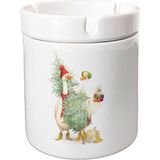 Lwp Shop Akıllı Dumansız Küllük Yılbaşı Kazları Baskılı - Renkli