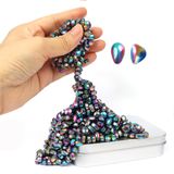 LYiUP Ferrit Macun 500'den Fazla Renkli Zayıf Manyetik Ferrit Taşlar Fidget Oyuncaklar Ofis Masası Oyuncakları Yetişkinler için