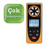 Lyk BGM8910 Çok Fonksiyonlu Dijital Rüzgar Ölçer Anemometre - Yok