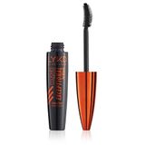 LYKD Exceptional Fan Effect Curl Waterproof Yelpaze Etkili ve Kıvrım Veren Su Dayanıklı Siyah Maskara