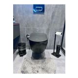 lyla concept Lilyum Banyo Tuvalet Kağıtlık Askılı Fırçalı Ve Çöp Kovası Seti