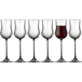 Lyngby Glas Juvel Porto Şarabı/Grappa Kadeh (6 adet) 9 cl - Şeffaf