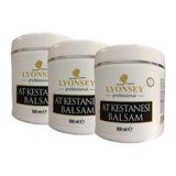 Lyonsey At Kestanesi Masaj Kremi 500 ml 3 Adet