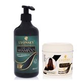 Lyonsey Keratin 400 ml Şampuanı+Keratin Komplex 500 ml Saç Maskesi