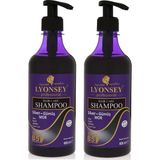 Lyonsey Professional Silver 2x400 ml Gümüş Mor Şampuan