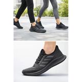 Lyoraflex Yazlık Unisex Spor Ayakkabı – Ultra Hafif, Nefes Alabilir Rahat Spor Ayakkabı Siyah Siyah