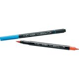 Lyra Aqua Brush Çift Uçlu Keçeli Kalem Lacivert