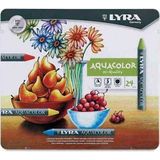 Lyra Aquacolor 24 Renk Aquarell Sulandırılabilen Pastel Boya