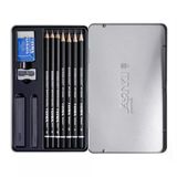 Lyra Graphite Set Grafit Kalem Seti Teneke Kutu 2051111