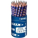 lyra groove jumbo grafit kurşun kalem lacivert l1875360 (36 lı paket) - Yok