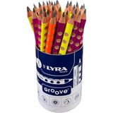 Lyra Groove Neon Jumbo B Grafit Kurşun Kalem 36 ' Lı