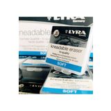 LYRA Kneadable Eraser HAMUR SİLGİ GRİ PLASTİK KUTULU 3 LÜ SET