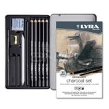 Lyra L2051112 Rembrandt Charcoal 12'li Çizim Kalem Set