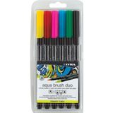 Lyra L6521060 Aqua Brush Duo 6 Adet Fırça Uçlu Keçeli Kalem