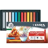 Lyra Polycrayons 12 Renk 5651120 Toz Pastel Boya