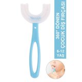Lyra Professional U Şeklinde 6-12 Yaş Mavi Pratik Çocuk Diş Fırçası