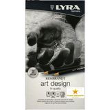 Lyra Rembrandt Art Design 12'li Profesyonel Dereceli Kalem Seti Metal Kutu Renkli Yüksek Kalite