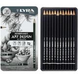 Lyra Rembrandt Art Design Dereceli Kalem Seti 12LI Metal Kutu 1111120 - Karışık-Çok Renkli