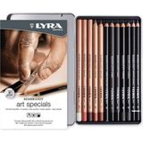 Lyra Rembrandt Art Specials 12'li Füzen Kalem Seti Yüksek Pigmentli Metal Kutu