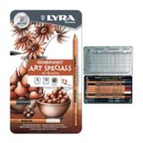 Lyra Rembrandt Art Specials Karakalem Eskiz Çizim Seti 12'li