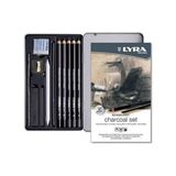 Lyra Rembrandt Karakalem Seti 11 Parça Metal Kutuda Eskiz ve Çizim İçin İdeal