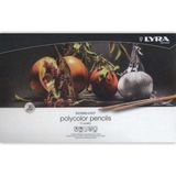 Lyra Rembrandt Polycolor 72'li Renkli Kuru Boya Kalemi Seti Standart Ölçülerle Üst Düzey Sanat