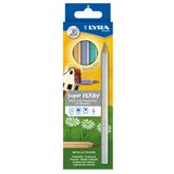 Lyra Super Ferby® - Metalik, Askılı Paket 6'Lı Kalem Seti
