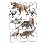 Lyroni Yenilebilir kağıdı Dinozor Temalı Pasta Süsleme
