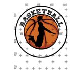 Lyroni Yenilebilir Şeker Kağıt Basketball Temalı Pasta Süsleme