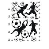 Lyroni Yenilebilir Şeker Kağıt Futbol Futbolcu Temalı Pasta Süsleme