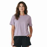 Lysa Kadın Lila Günlük Stil T-Shirt 26YK0027-LIL