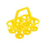 Lyson Bal Kavanozu Taşıma Sepeti, Plastik, Sarı - Arıcılık