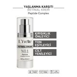 L'Yvette %0.1 Retinal Içeren , Kırışıklık Karşıtı, Onarıcı Ve Gençleştirici, Leke Kremi Yaşlanma