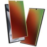 LYWHL Samsung Galaxy S24 Ultra Gizlilik Ekran Koruyucu için 2 Paket, Mat Gradyan Renkli Anti-Mavi Işık Anti-Spy Tam Yapışkanlı Esnek Film, Uyumlu Parmak İzi Duyarlı Dokunmatik Kabarcıksız