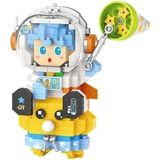 LZ-8827 Loz Astronot Mavi 390 Parça Block Oyuncak