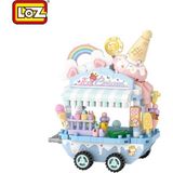 LZ-8854 Nessiworld Dondurma Arabasi 300 Parça Block Oyuncak - 1 Ay
