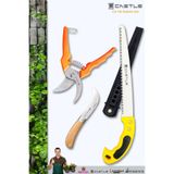 Lz-K5 Budama Makası Budama Testeresi ve Aşı Çakısı Bıçağı 3 Lü Set