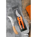 Lz-K6 Budama Makası Bağ Makası ve Aşı Çakısı Bıçağı 2 Li Set