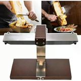 Lzdoyy Raclette Peynir Eritici, Nacho Peyniri İçin Ticari Elektrikli Peynir Makinesi, Ayarlanabilir Açı, Hızlı Isıtma