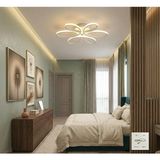 Lzy Avize Store 3 Renkli Yonca 6’lı Beyaz Plafonyer Salon Mutfak Çocuk Odası Yemek Masası ve Antre Için Modern LED - 1