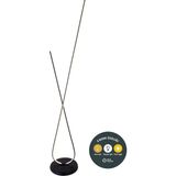 Lzy Avize Store Alfa 3’lü Çubuk LED Lambader Siyah 3 Renkli – Modern Dekoratif Yerden Aydınlatma - 1