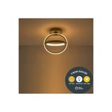 Lzy Avize Store Axis Modern 3 Renk LED Plafonyer Avize – Salon, Antre, Hol ve Yatak Odası İçin Dekoratif Tavan Aydınlatması