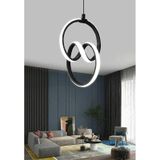 Lzy Avize Store Signature Siyah Sarkıt Avize Modern Salon, Mutfak, Çocuk Odası Ve Antre Aydınlatma SİYAH 1.MODEL