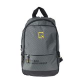 M 1028 Mega Bag Mini Sırt Çantası, Unisex Gri