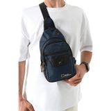 M 1034 Mega Bag Unisex Göğüs Çapraz Çanta, Body Bag Lacivert