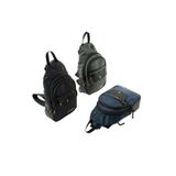 M 1034 Mega Bag Unisex Göğüs Çapraz Çanta, Body Bag Siyah