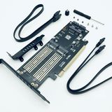 M.2 NVMe SSD NGFF PCIE 3.0X16 Adaptör mSATA