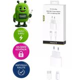 M-20 20W İphone 8–14 Pro Max Uyumlu Hızlı Şarj Adaptörü + Usb-C To Lightning Kablo