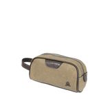 M 433 Mega Bag Kanvas El/Clutch/Makyaj/Tıraş Çantası Camel-Kahverengi