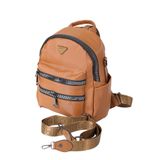 M 622 Mega Bag Kadın Sırt Çantası Ve Omuz Askılı Çanta Taba